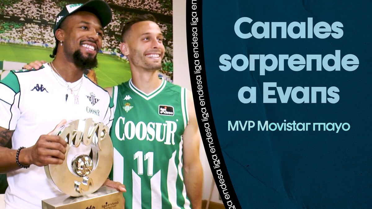 Sergio Canales sorprende a Evans con el MVP Movistar de mayo