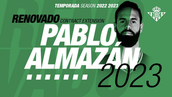 Pablo Almazán, con el Coosur Real Betis hasta 2023