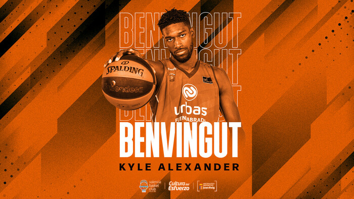 Kyle Alexander, nuevo refuerzo para el Valencia Basket