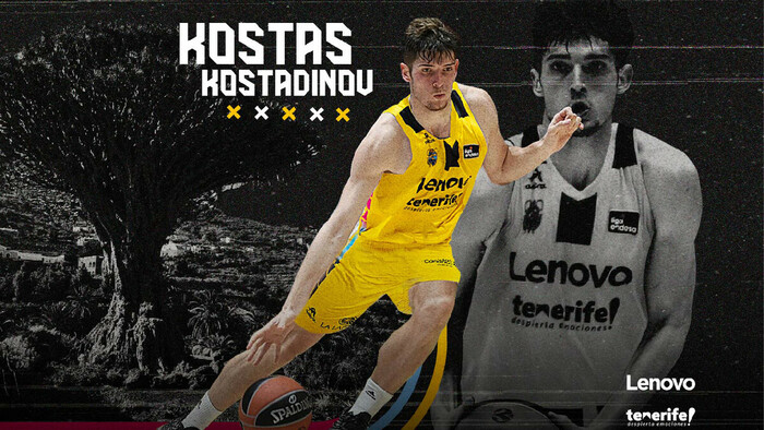 El Lenovo Tenerife ficha a Kostadinov y lo cede al Palencia Basket