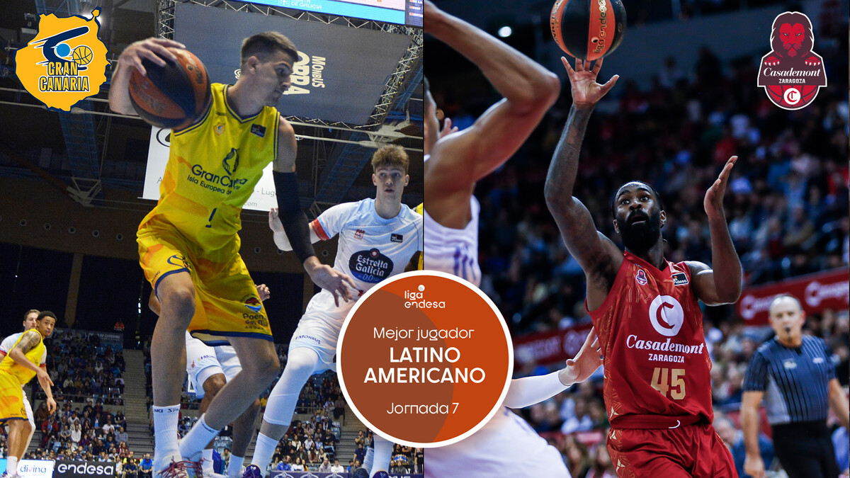 Brussino y Sant-Roos, Jugadores Latinoamericanos de la Jornada 7