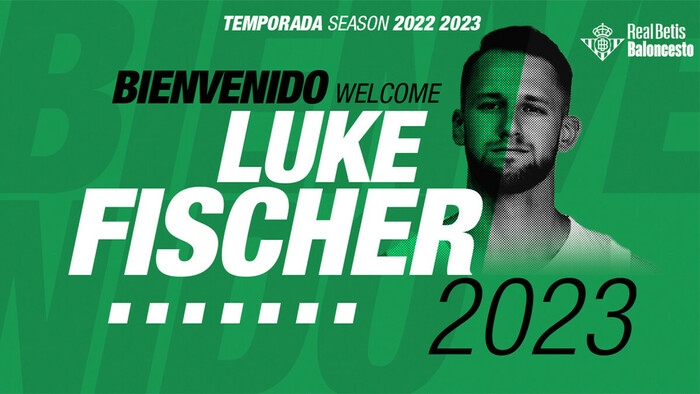 Luke Fischer, nuevo jugador del Real Betis Baloncesto