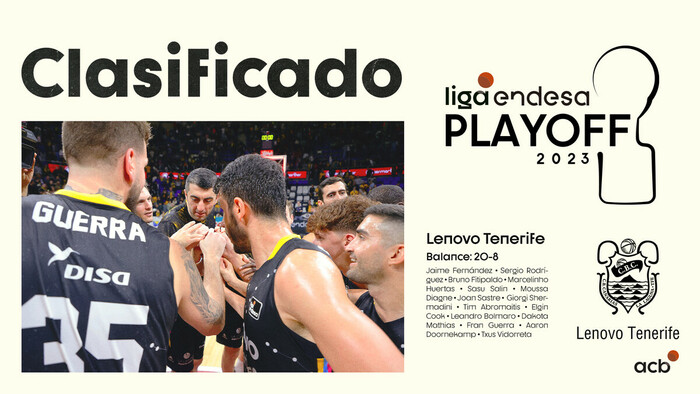 Lenovo Tenerife, equipo de Playoff