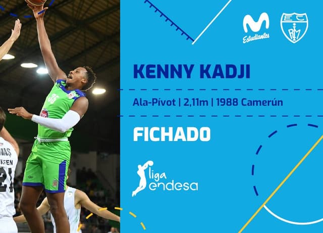 Kadji, centímetros a Movistar Estu.