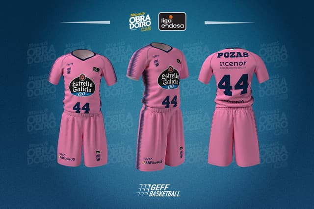 Equipación rosa para Monbus Obra.