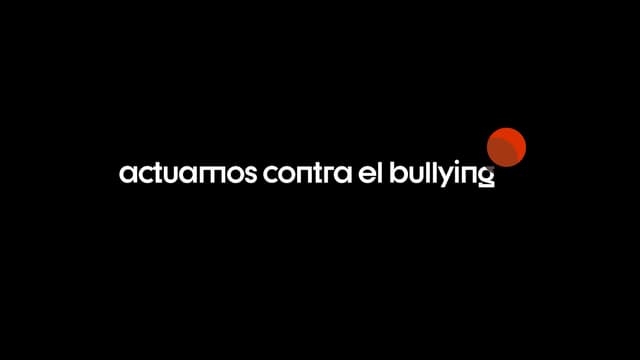 Actuamos contra el Bullying