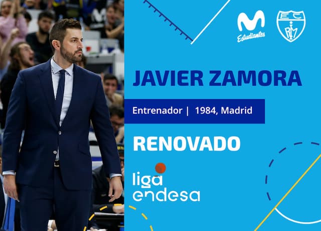 Zamora renueva como entrenador