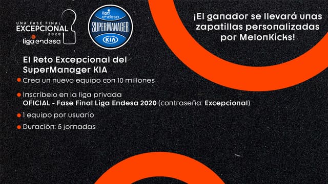 El reto del SuperManager KIA