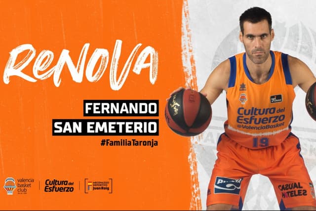 San Emeterio renueva por Valencia B