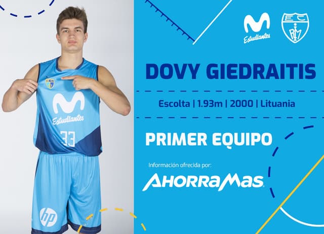 Giedraitis, al primer equipo