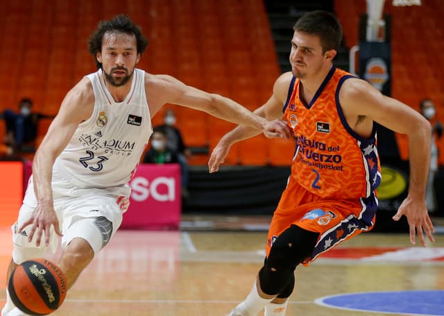 Valencia BC 78 - Real Madrid 86