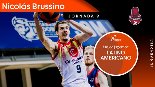 Brussino, Mejor Latinoamericano J9
