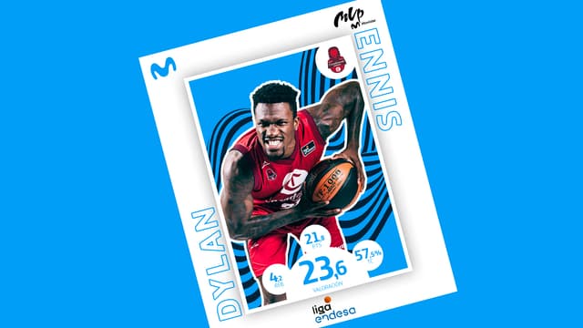 Ennis, MVP Movistar de diciembre