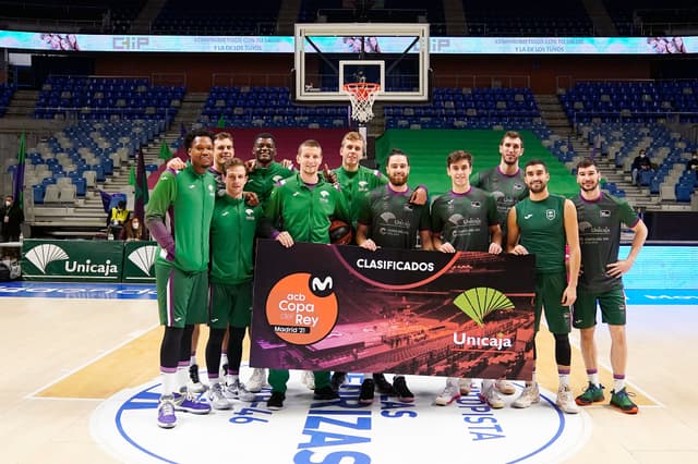 Unicaja, clasificado para la Copa 