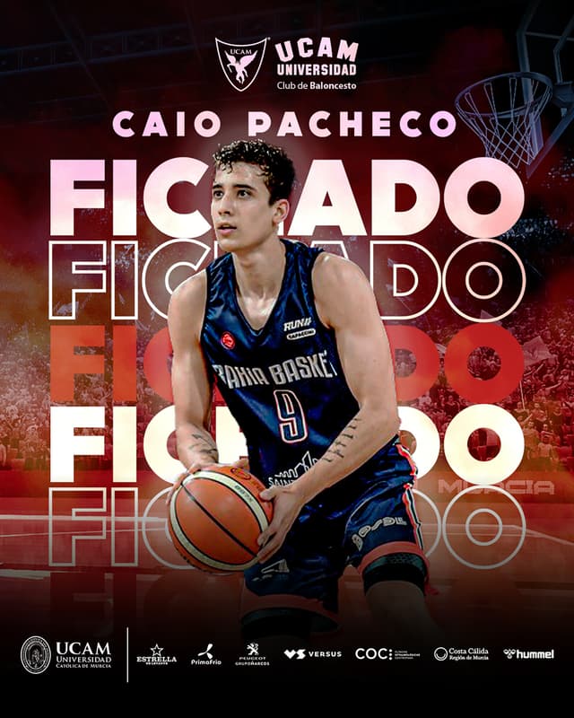 El UCAM Murcia ficha a Caio Pacheco
