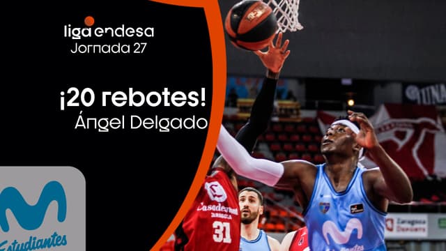Delgado: Historia con 20 rebotes