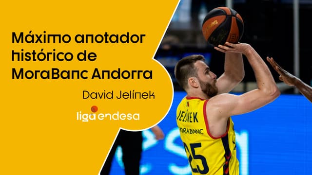 Jelínek, máximo anotador MoraBanc