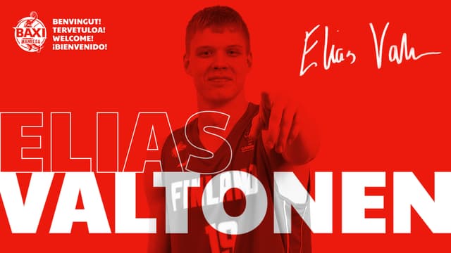 Elias Valtonen, al BAXI Manresa