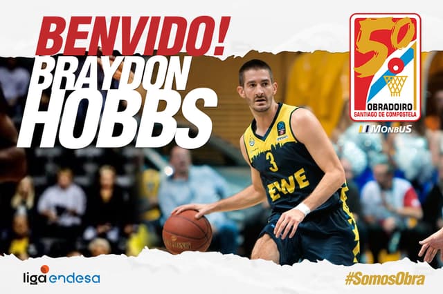 Braydon Hobbs, al Monbus Obradoiro