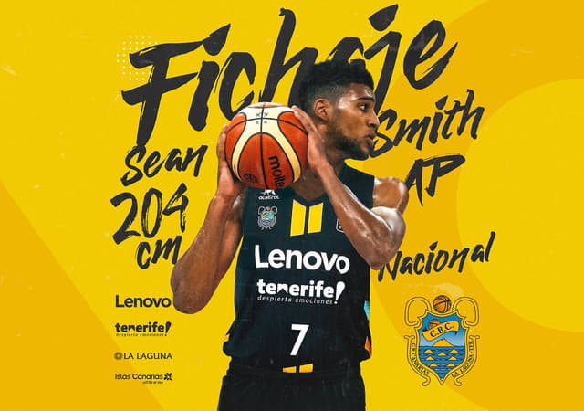Lenovo Tenerife ficha a Sean Smith