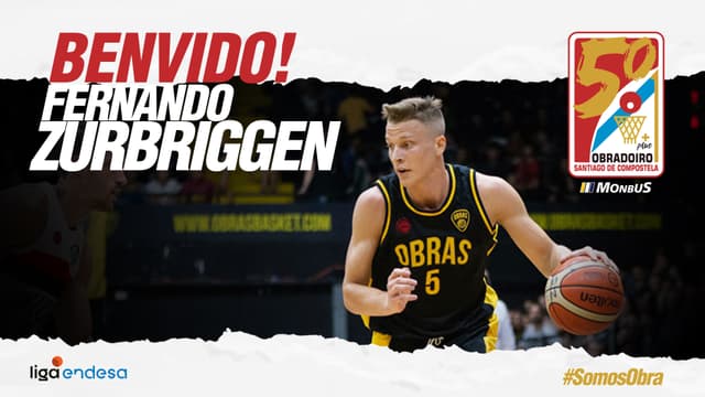 Monbus Obradoiro ficha a Zurbriggen