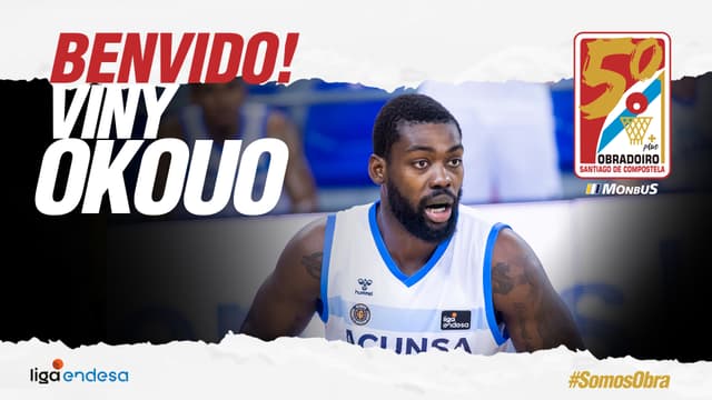 Monbus Obradoiro ficha a Viny Okouo