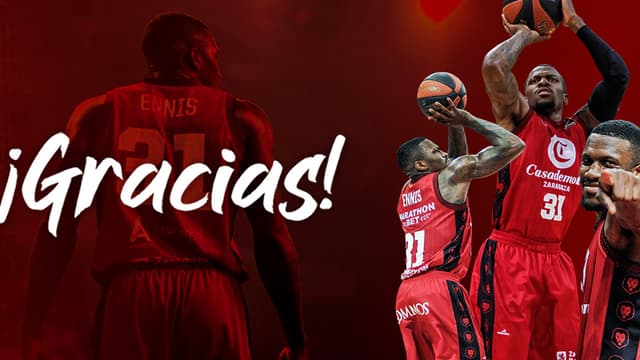 Dylan Ennis no seguirá en Zaragoza