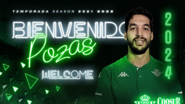 Pozas, 3 años al Coosur Betis