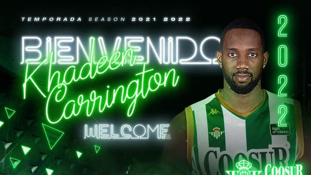 Khadeen Carrington, al Coosur Betis