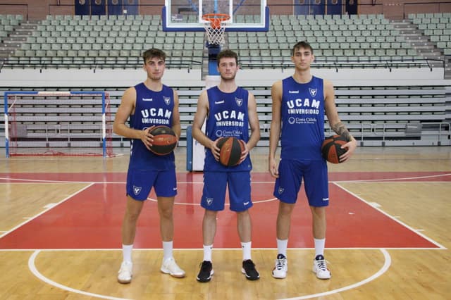 Los canteranos de UCAM Murcia