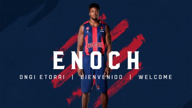 Steven Enoch, al Baskonia