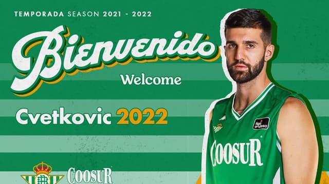 Cvetkovic, refuerza a Coosur