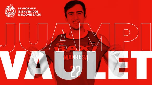 Juampi Vaulet vuelve a BAXI Manresa