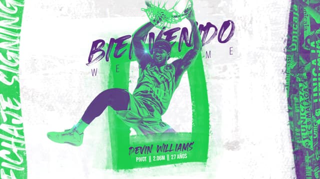 Devin Williams, refuerzo de Unicaja