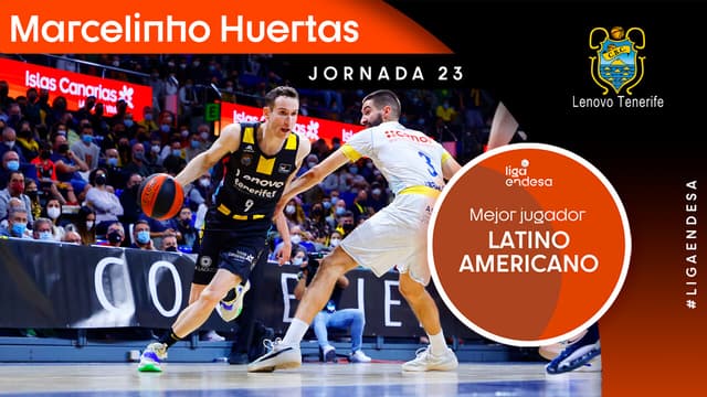 Huertas, Mejor Jugador Latino J23