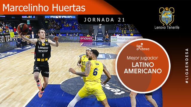 Huertas, Mejor Latinoamericano J21