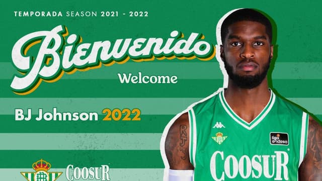 BJ Johnson, al Coosur Betis