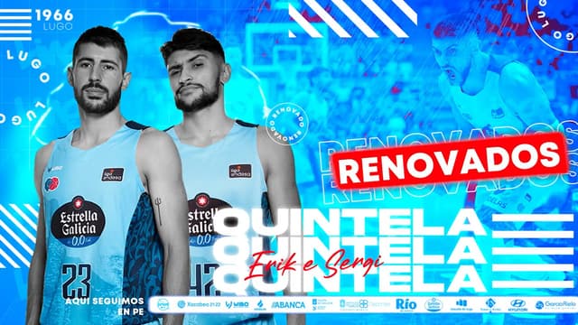 Los hermanos Quintela, renovados