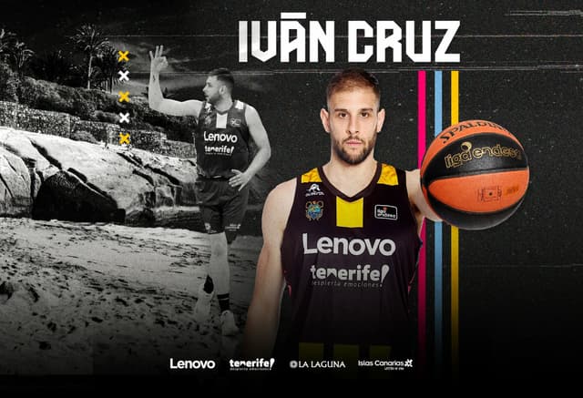 Lenovo Tenerife ficha a Iván Cruz