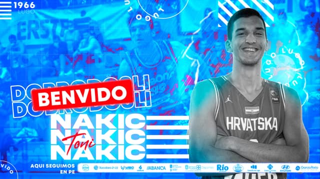 Toni Nakic, jugador del Río Breogán