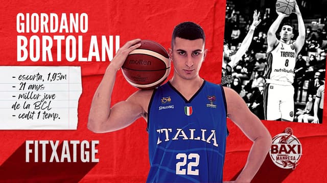 Bortolani, al BAXI Manresa