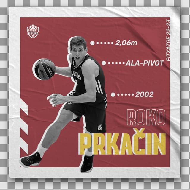 Roko Prkačin, al Bàsquet Girona