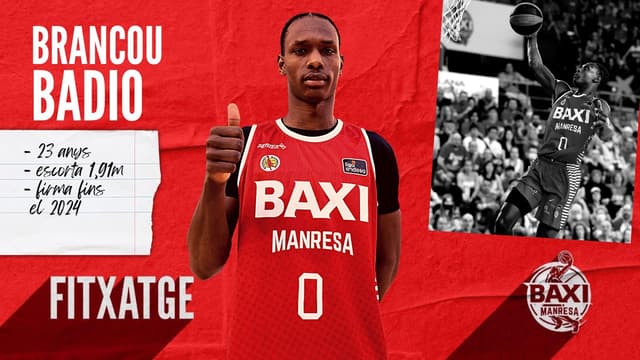 Badio se queda en Manresa