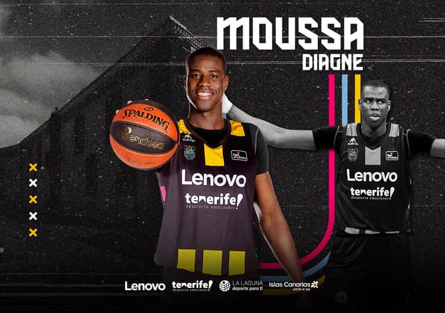 Moussa Diagne, a Tenerife