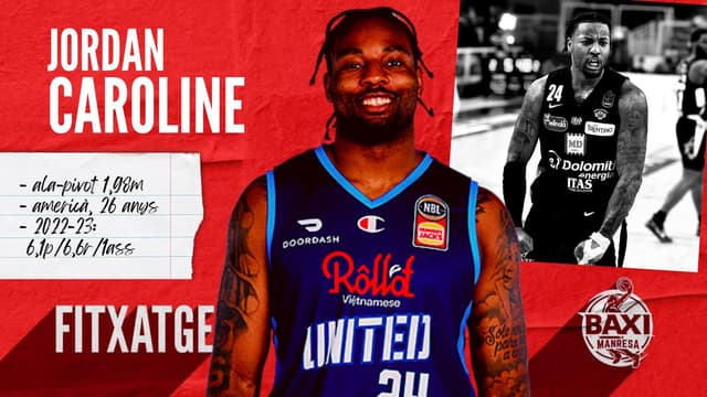 Jordan Caroline, al BAXI Manresa