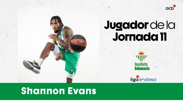 Evans, Jugador de la Jornada 11