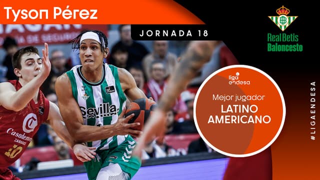 Tyson Pérez, Mejor Latino J18