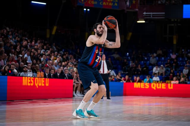 Abrines, 4º triplista blaugrana