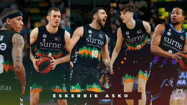5 bajas en el Surne Bilbao Basket