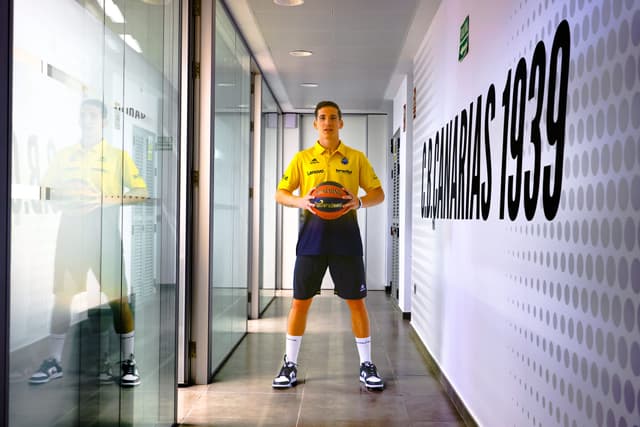 Richotti, embajador del CB Canarias